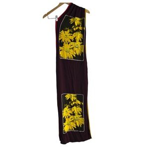Jean Paul Gaultier Fuzzi vintage 1900 2000 maxi one shoulder‎ rare dress medium